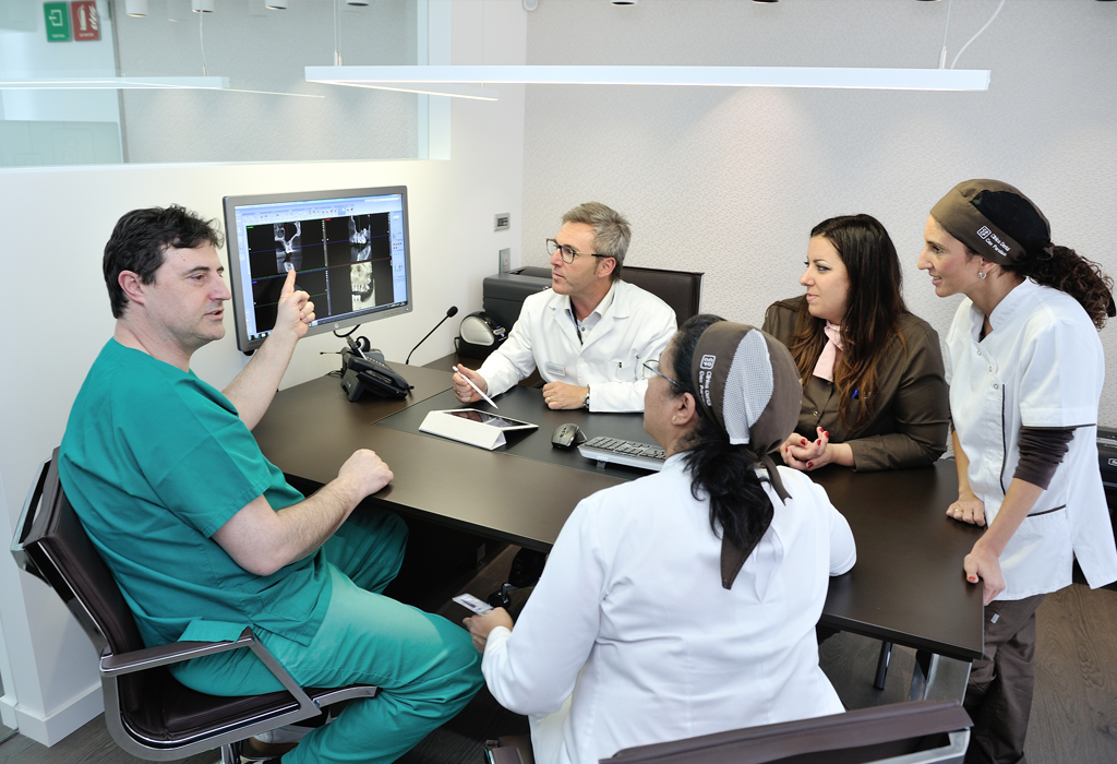 área de prótesis dental en Terrassa